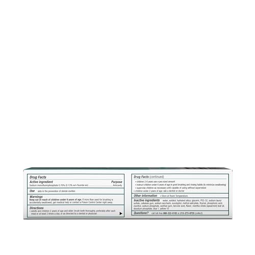 Listerine Essential Care Toothpaste, Bad Breath Treatment, Cavity Prevention, Fluoride Toothpaste; Powerful Mint Flavor, 4.2 oz, 6 Pack