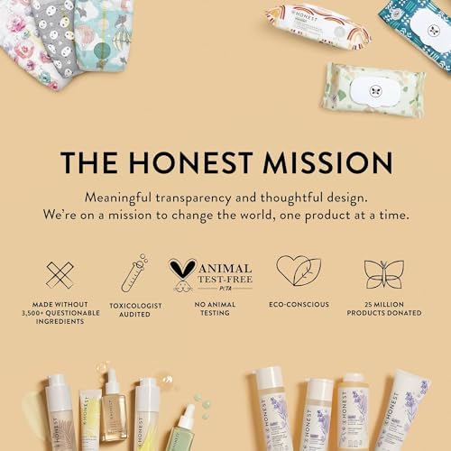 The Honest Company Foaming Bubble Bath Refill Carton | Gentle for Baby | Naturally Derived, Tear-Free, Hypoallergenic | Lavender Calm, 32 fl oz