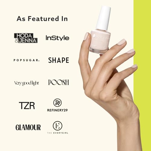 Dazzle Dry Nail Lacquer (Step 3) - Strawberry Macaron - A semi-sheer pale strawberry with lavender undertones. (0.5 fl oz)