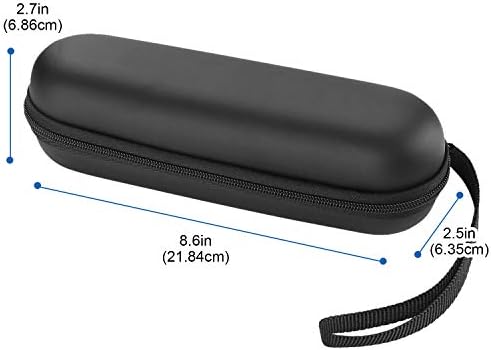 ProCase Travel Case for Oral-B/Oral-B Pro Smartseries/IO Serie Sonicare Protective Clean Electric Toothbrush, Hard EVA Case Cover Storage Bag Holder with Mesh Pocket for Accessories -Black
