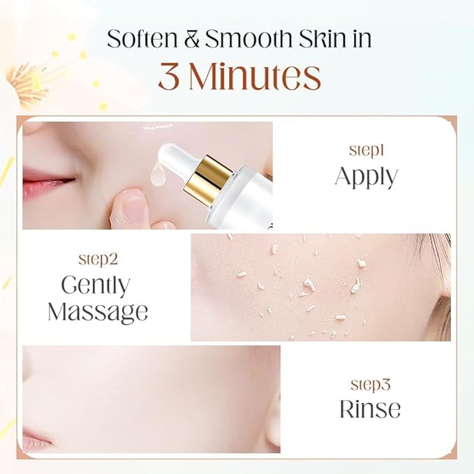 Black and White Rice Peeling - Soft Rice Exfoliating Face and Body Set, Gentle Peel, Pore Minimizing, Deep Hydration, for All Skin Types (2PCS)