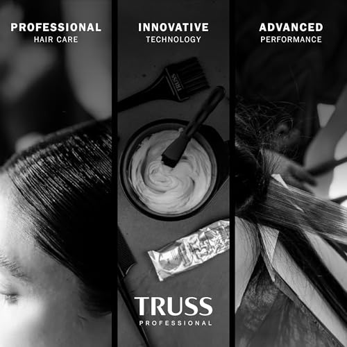 TRUSS Infusion Hair Shampoo - Cleansing Shampoo for Dry Hair Repair, Hydration and Protection - 100% Vegan, Color-Safe Formula with Anti-Aging Benefits (300 ml)