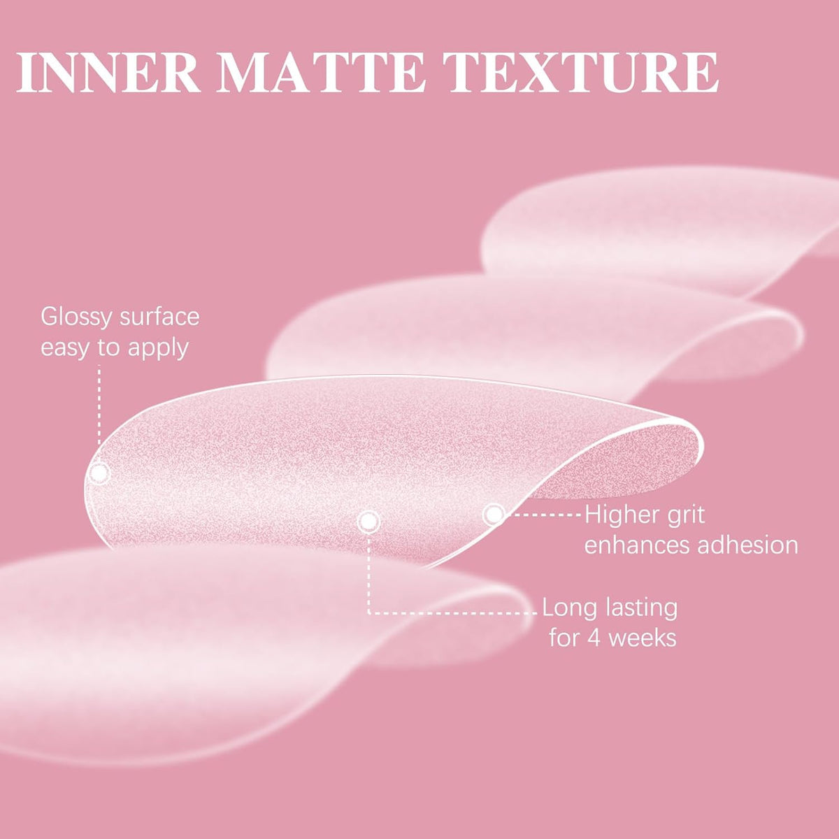Toe Nail Tips, SSWSBYKE 300 Pcs 15 Sizes Square Round Full Cover Fake Toe Nails Press On Clear Pre-shape Soft Gel Toe Nail Tips Matte Acrylic Nail Extensions DIY Home Salon