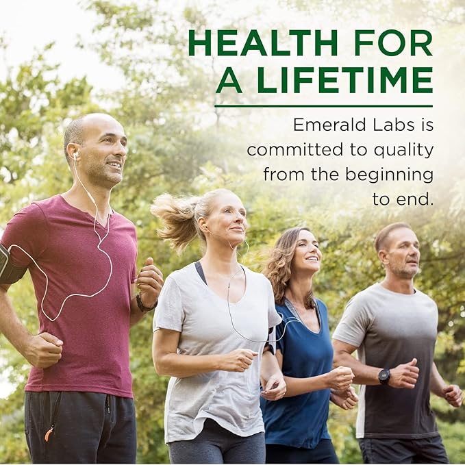 EMERALD LABS Women's 45+ 1-Daily Multi - Complete Multivitamin for Comprehensive Support, Bone & Heart Health* - Designed for Women 45+ - Gluten-Free & Vegetarian- 60 Vegetable Capsules