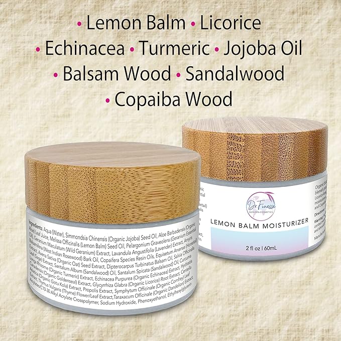 Dr. Finesse Lemon Balm Moisturizer