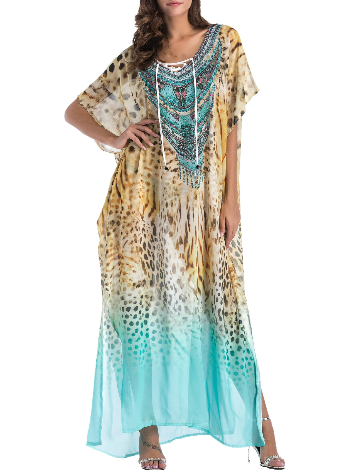 SMUDGE Life Swimsuit Coverup for Women Beachwear for Bathing Suits and Swimwear