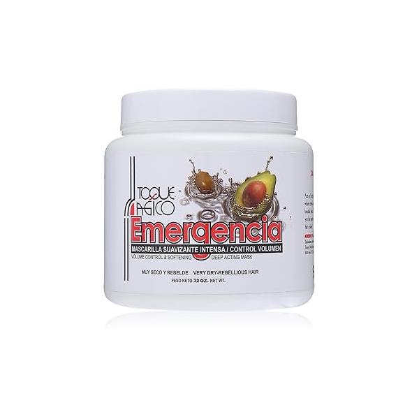 TOQUE MAGICO Emergencia Volume Control and Softening Deep Acting Mask, 32 Ounce