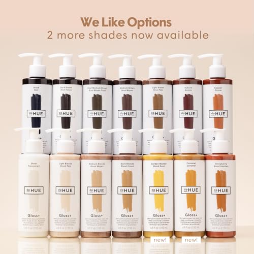 dpHUE Gloss+, Auburn - 6.5 oz (8-12 Applications) - Semi-Permanent Hair Color & Conditioner - Lasts Up to Eight Washes - Paraben, SLS & SLES Sulfate Free - Vegan, Leaping Bunny Certified