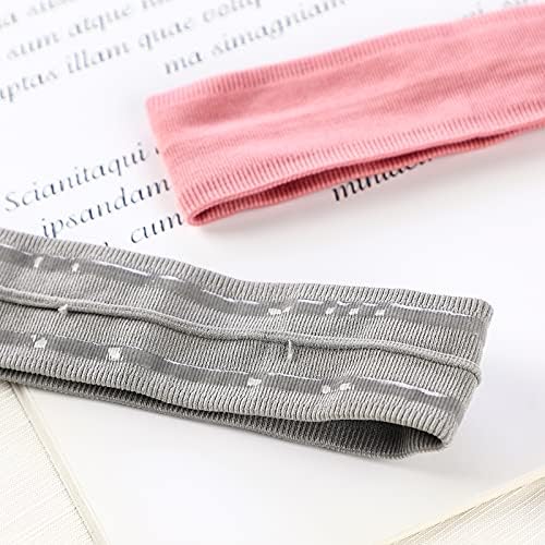 Workout Headbands Non Slip Headband Sport Headbands Sweatbands Elastic Sport Hair Bands for Sports Travel Indoor Fitness Gym