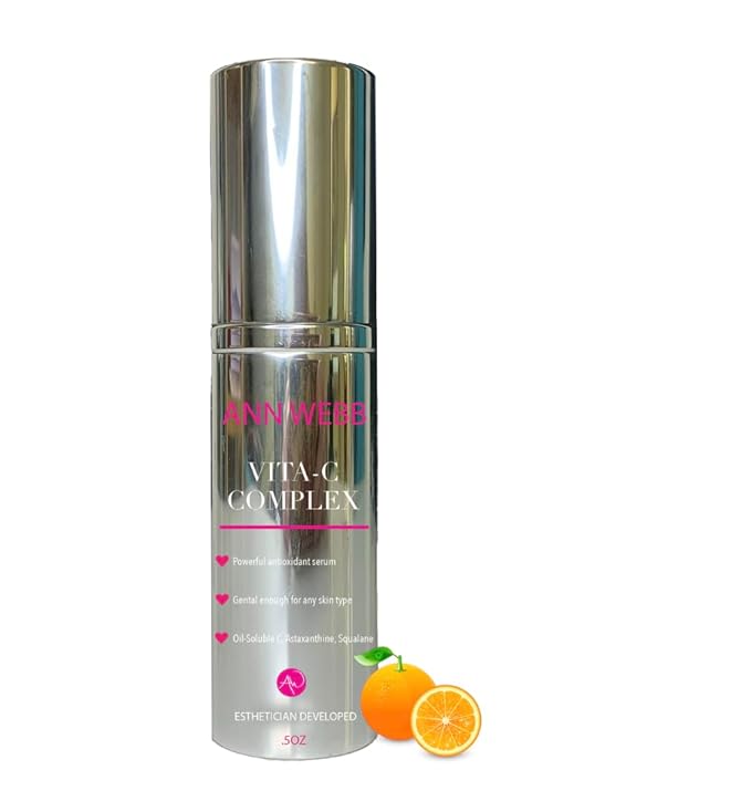 Skin Care Vitamin C Serum - Firmer, Brighter, more Radiant Skin. Vit C Serum w/Vit E, Hyaluronic Acid & packed w/Powerful Anti-aging, Damage-Repairing, UV-protecting Anti-oxidants .5oz