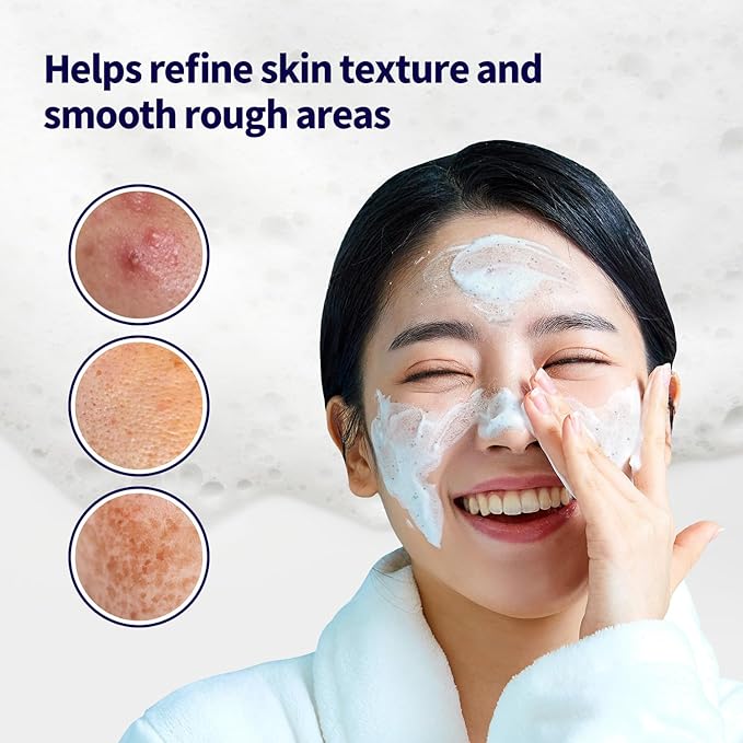 Rice Face Wash Creamy Foam Hydrating Cleanser