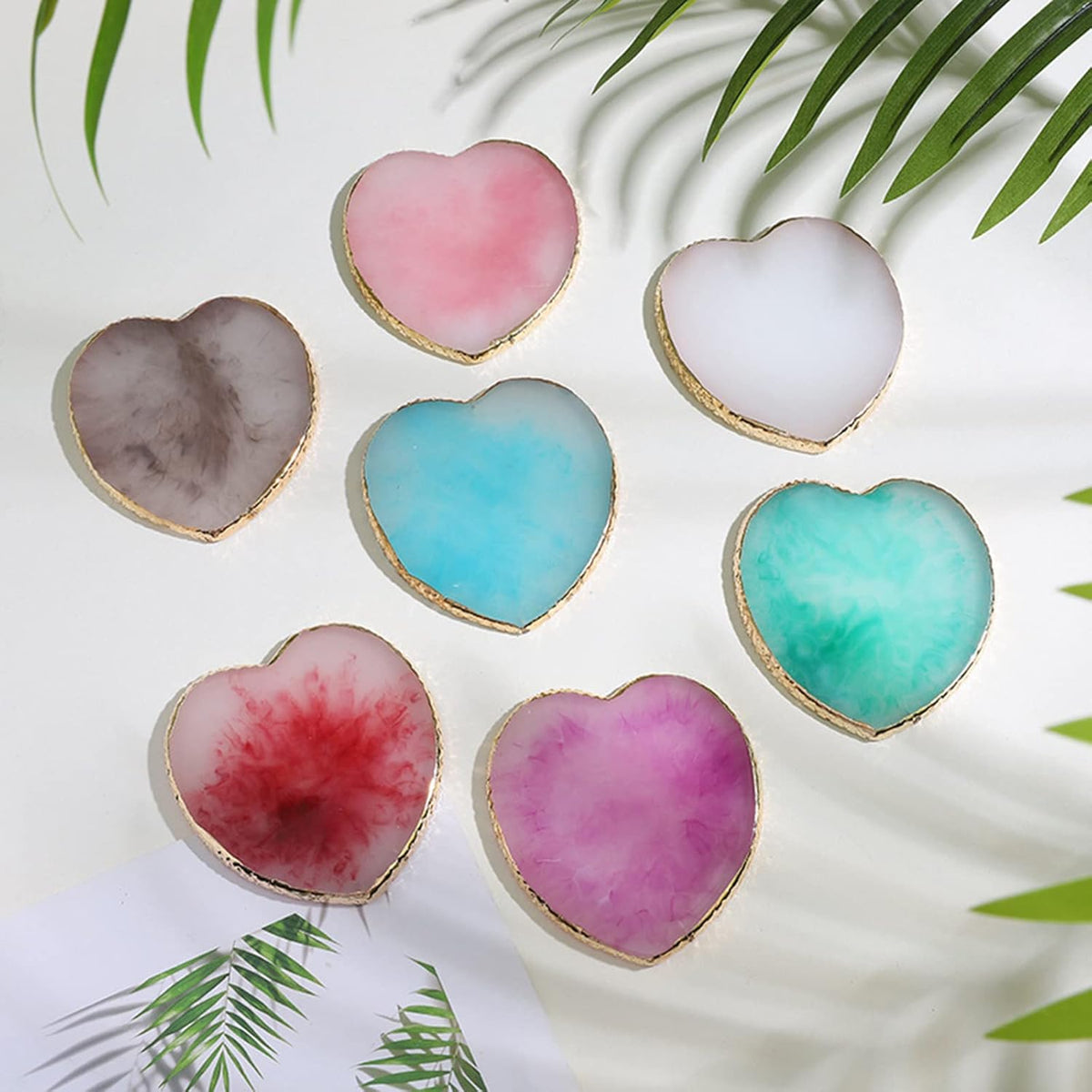 1 Piece Nail Art Palette Nail Polish Palette Mixing Palette Makeup Plate Nail Plates for Nail Art Nail Tip Holder Nail Art Display