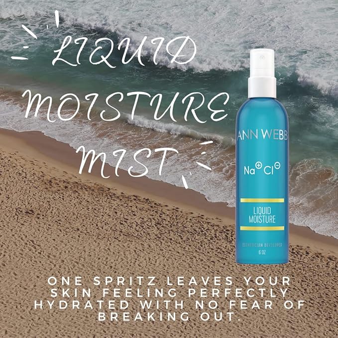 Liquid Moisture Mist - Face Mist Hydrating Spray Rejuvenates, Refreshes, Soothes & Invigorates Skin Non-Greasy Lightweight for extra hydration. Light, fresh, orange/mint scent (2 oz)