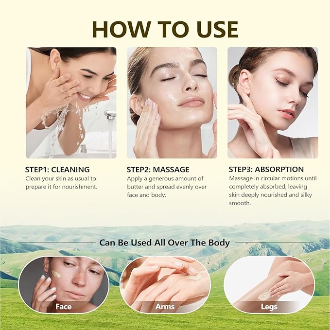 JUANCHI Beef Tallow for Skin, Tallow and Honey Balm for Face, Grass Fed Beef Tallow for Face & Body, Deeply Nourishing, Soothes Dry Skin (60g/2.12oz)